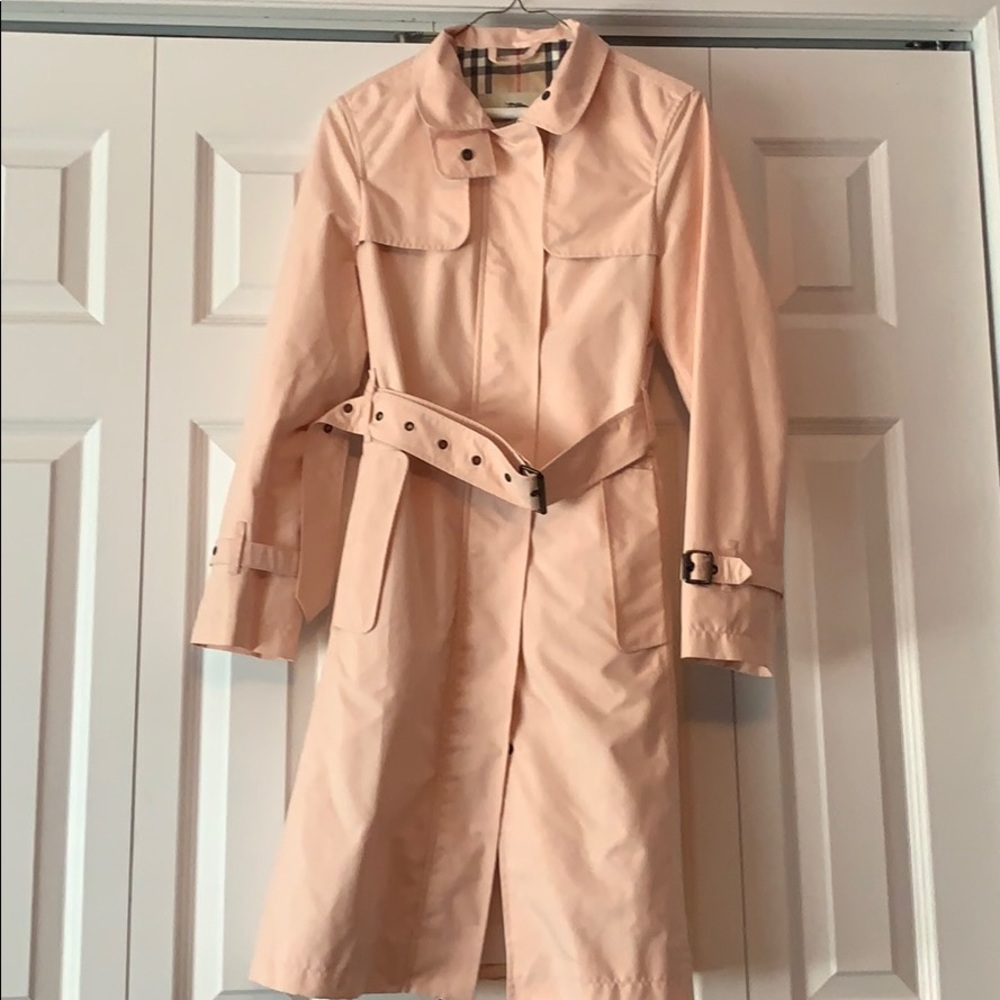 Burberry rain trench coat